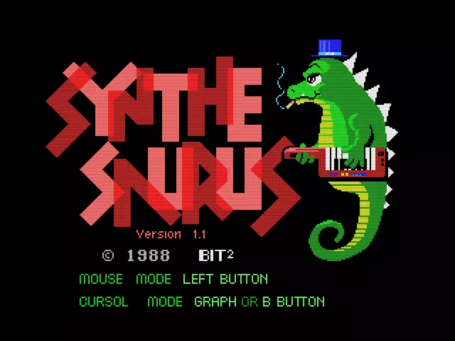 Image n° 1 - titles : Synthe Saurus 1.1